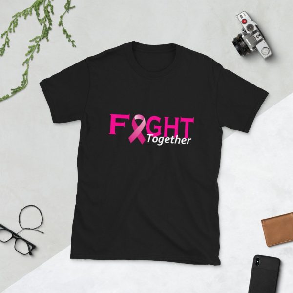 Fight Together World Cancer Day Funny Gifts T-Shirt tshirt for men women Short-Sleeve Unisex T-Shirt