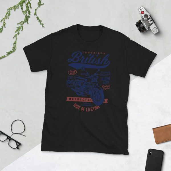 British Motorcycle legendary motor 1941  Short-Sleeve Unisex T-Shirt