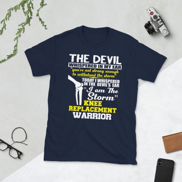 Knee Surgery Shirt I am the Storm Knee Replacement Warrior T-shirt New Knee Knee Replacement Shirt Join Replacement Shirt Surgery Gift Unisex T-Shirt