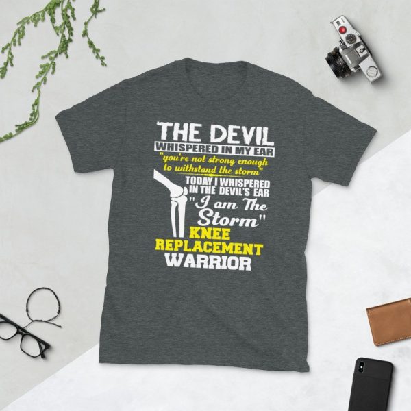 Knee Surgery Shirt I am the Storm Knee Replacement Warrior T-shirt New Knee Knee Replacement Shirt Join Replacement Shirt Surgery Gift Unisex T-Shirt