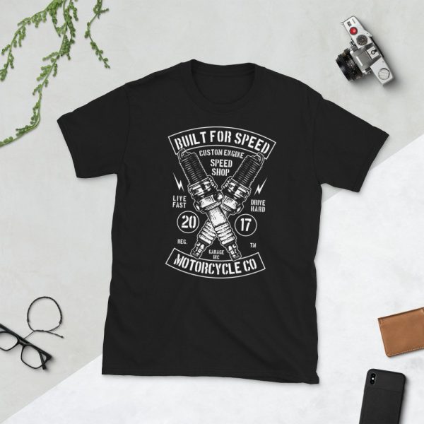 Built For Speed custom engine speed shop 2017 Short-Sleeve Unisex T-Shirt