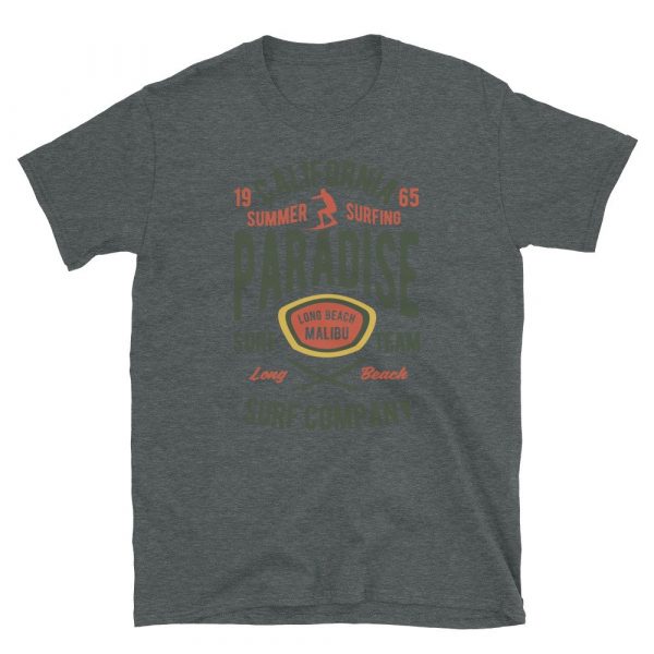 California Summer Surfing Paradise  Short-Sleeve Unisex T-Shirt