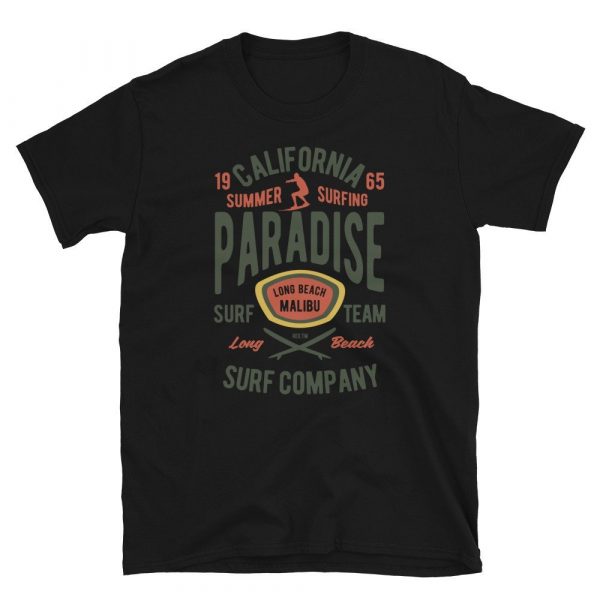 California Summer Surfing Paradise  Short-Sleeve Unisex T-Shirt