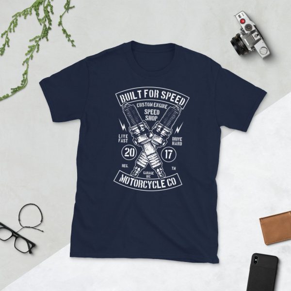 Built For Speed custom engine speed shop 2017 Short-Sleeve Unisex T-Shirt