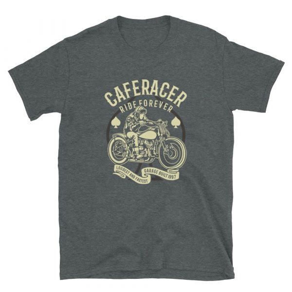 Caferacer Ride Forever Short-Sleeve Unisex T-Shirt
