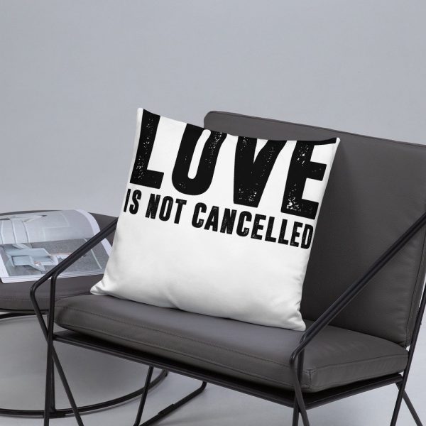 Love is not Cancelled Basic Pillow