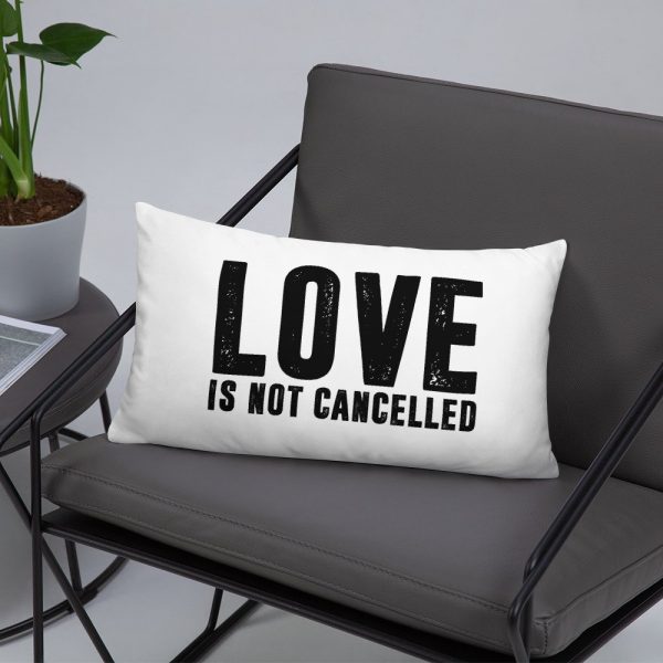 Love is not Cancelled Basic Pillow