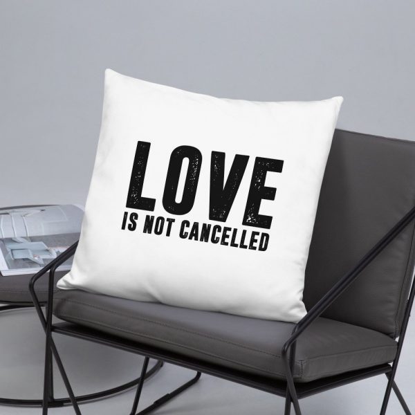 Love is not Cancelled Basic Pillow