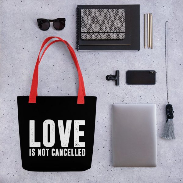 Love is not Cancelled Tote bag