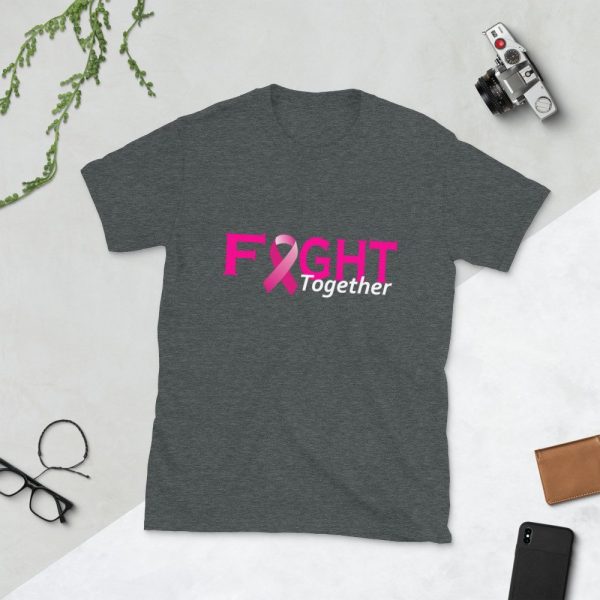 Fight Together World Cancer Day Funny Gifts T-Shirt tshirt for men women Short-Sleeve Unisex T-Shirt