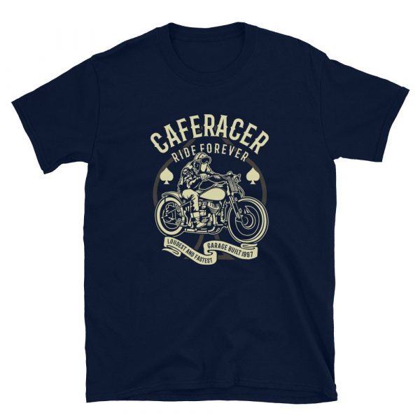 Caferacer Ride Forever Short-Sleeve Unisex T-Shirt