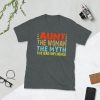 Aunt the woman the myth the bad influence Vintage T shirt Perfect gift for aunt Short-Sleeve Unisex T-Shirt
