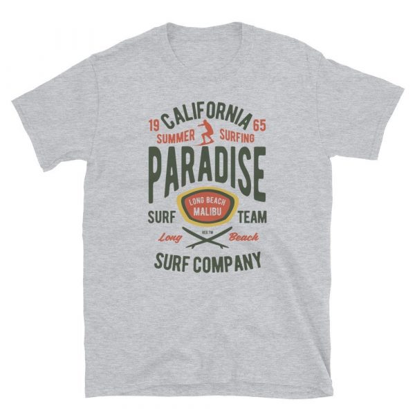 California Summer Surfing Paradise  Short-Sleeve Unisex T-Shirt