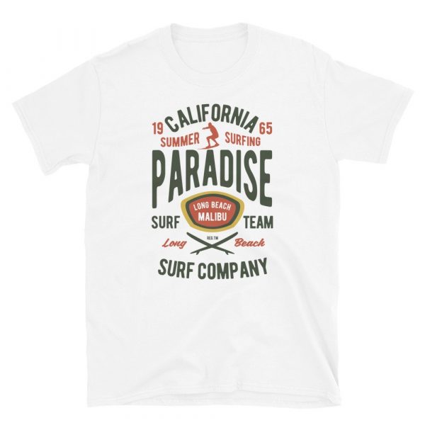 California Summer Surfing Paradise  Short-Sleeve Unisex T-Shirt