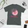 Faith Hope Love Breast Cancer Awareness Flower Pink Short-Sleeve Unisex T-Shirt