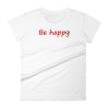 Be Happy Smiley Women's short sleeve t-shirt