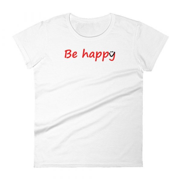 Be Happy Smiley Women's short sleeve t-shirt