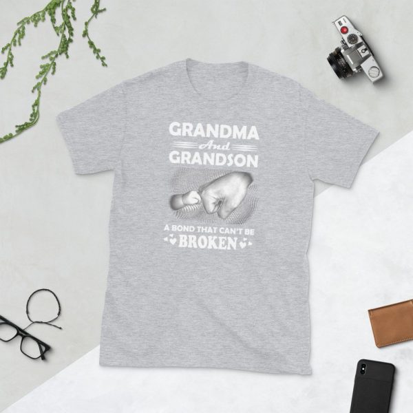 grandma and grandson mother day Gift for men women  Short-Sleeve Unisex T-Shirt