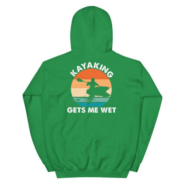 Kayaking Gets Me Wet Funny Kayak Tee Christmas,Birthday Gift Unisex Hoodie
