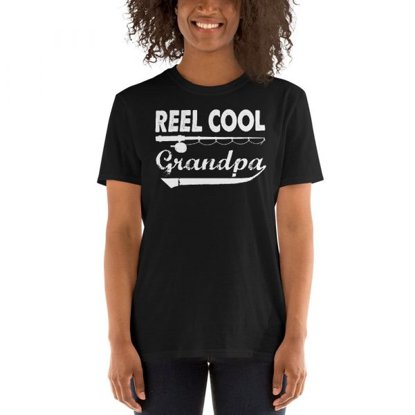Fishing Reel Cool Grandpa T-Shirt Father's Day Gifts Father Love Fishing Granpa's Birthday Gift Ideas Men Women Short-Sleeve Unisex T-Shirt