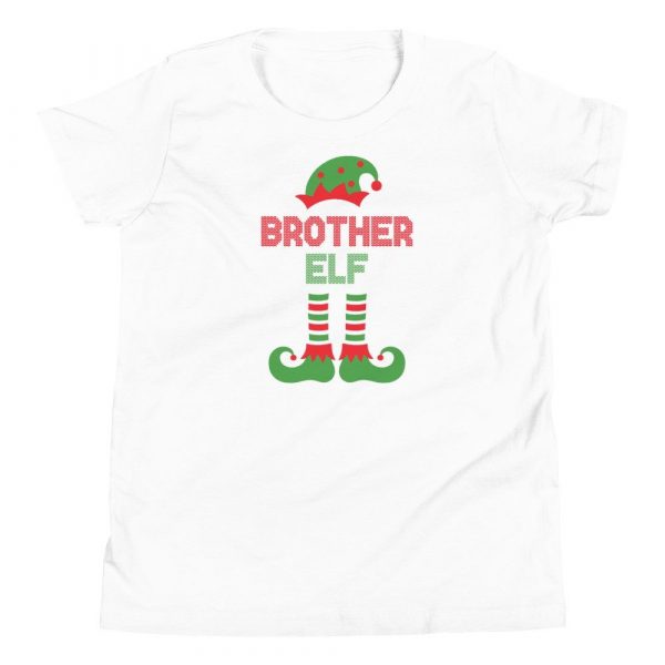 Christmas Brother Elf Youth Short Sleeve T-Shirt