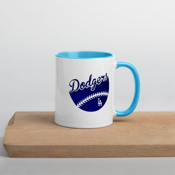 dodgers world series 2020 Mug with Color Inside