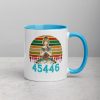 45446 Beige AF 45% against 45 Yoga Namaste Mug with Color Inside