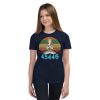 45446 Beige AF 45% against 45 Yoga Namaste Youth Short Sleeve T-Shirt