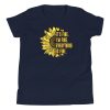 Its Fine Im-Fine-Everythings Fine For Women Sunflower Gift Youth Short Sleeve T-Shirt