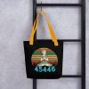 45446 Beige AF 45% against 45 Yoga Namaste Tote bag