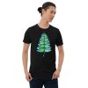 Christmas insect Lover Xmas Dragonfly Christmas Tree Short-Sleeve Unisex T-Shirt
