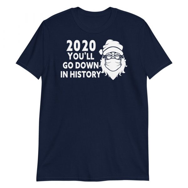 Christmas 2020 quarantined The One Where We Were i Celebrate My Christmas in Quarantine Short-Sleeve Unisex T-Shirt