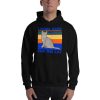 I Work Hard for The Cat Vintage Funny Cat Lover Gift Unisex Hoodie
