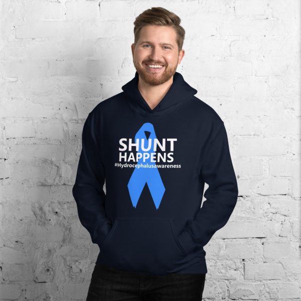 Hydrocephalus Awareness Shunt Happens Hydro Warrior Unisex Hoodie