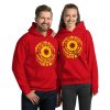 When I Find Myself In Times Of Trouble mother Mary comes to me speaking words of wisdom let it be Tee Hippie Sunflower mother Mary Unisex Hoodie