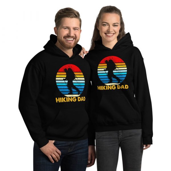 Hiking dad gift Unisex Hoodie