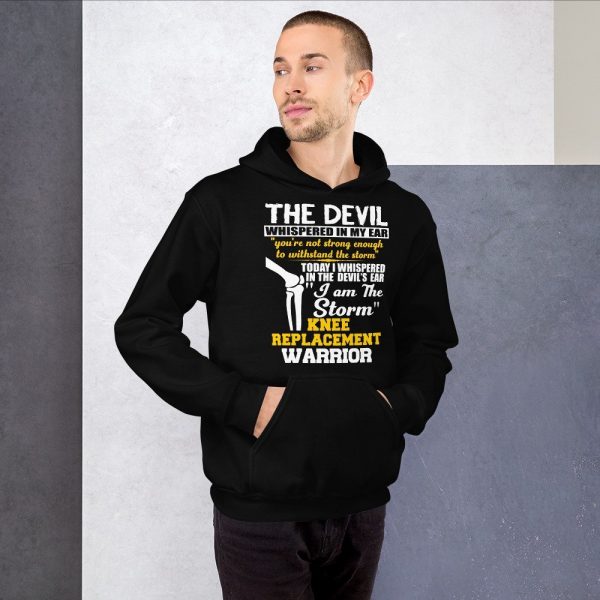Knee Surgery Shirt I am the Storm Knee Replacement Warrior T-shirt New Knee Knee Replacement Shirt Join Replacement Shirt Surgery GiftUnisex Hoodie