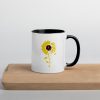 Horse You Are My Sunshine, Sunflower Gift, Sunflower Lover, Horse Lovers Idea Gift Mug with Color Inside