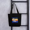 I Work Hard for The Cat Vintage Funny Cat Lover Gift Tote bag