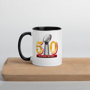 Super Bowl 50 Mug with Color Inside