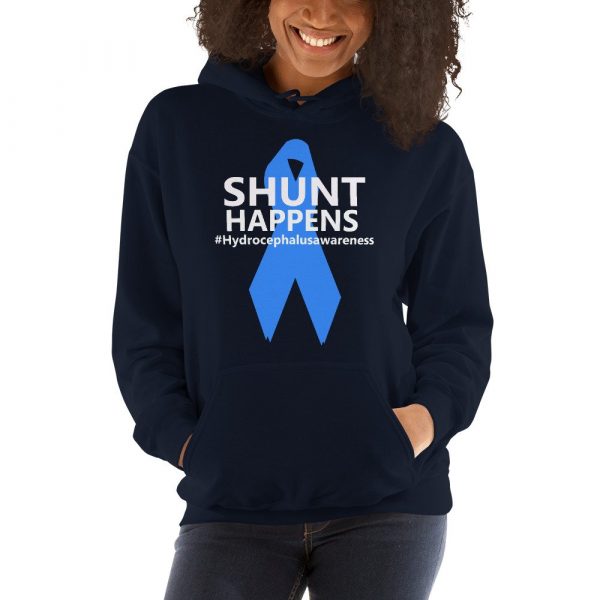Hydrocephalus Awareness Shunt Happens Hydro Warrior Unisex Hoodie
