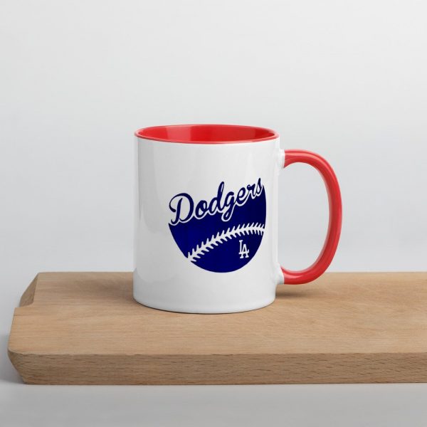 dodgers world series 2020 Mug with Color Inside