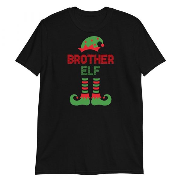 Christmas Brother Elf Short-Sleeve Unisex T-Shirt