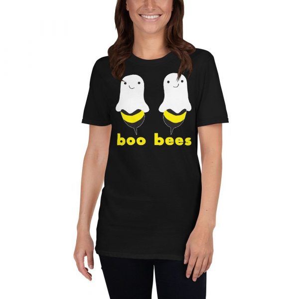 boo bees couples halloween costume funny Short-Sleeve Unisex T-Shirt