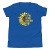 Its Fine Im-Fine-Everythings Fine For Women Sunflower Gift Youth Short Sleeve T-Shirt
