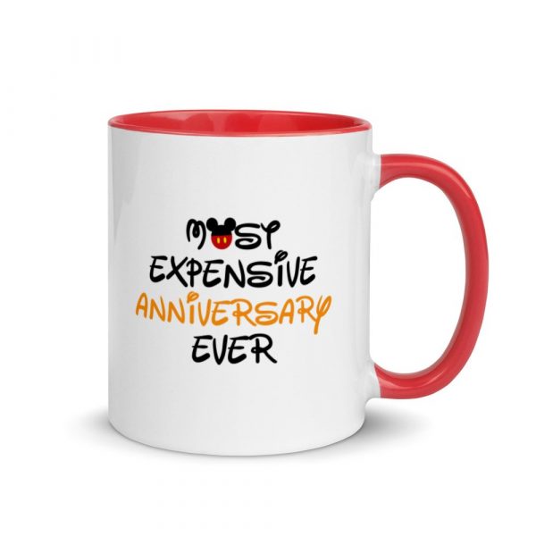 Disney anniversary Mug , Disney husband wife shirts,Disney couple Mug ,Disney hubby wifey, Disney matching Mug , Disney Mug with Color Inside