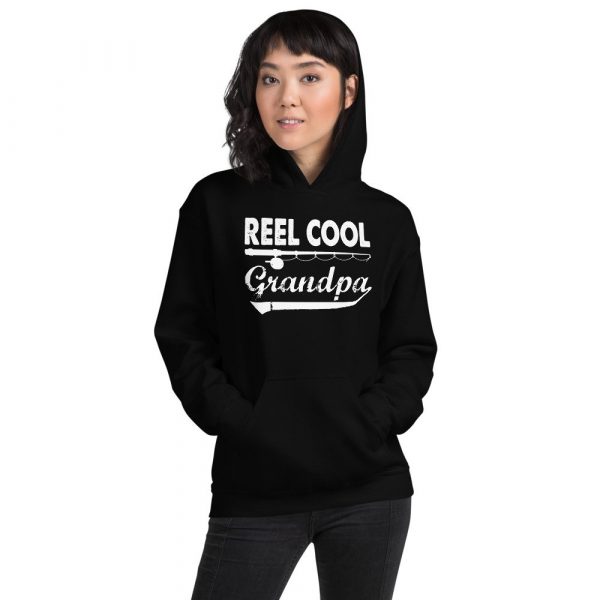 Fishing Reel Cool Grandpa T-Shirt Father’s Day Gifts Father Love Fishing Granpa’s Birthday Gift Ideas Unisex Hoodie