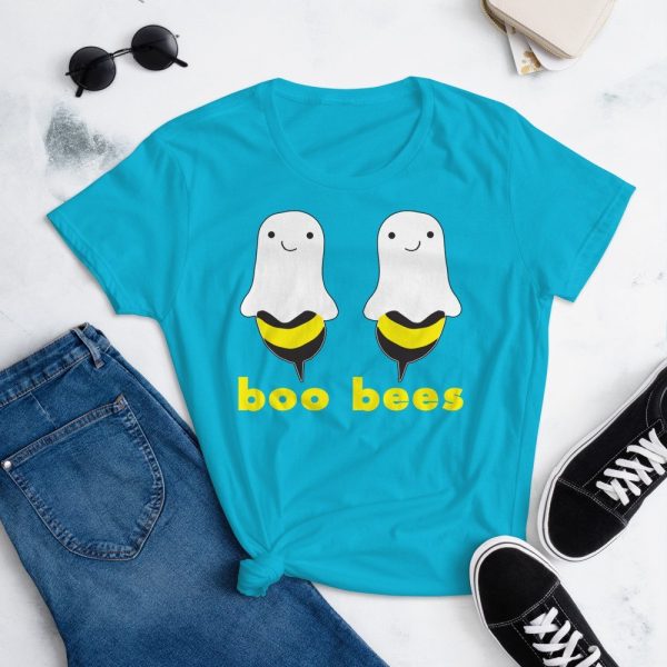 boo bees couples halloween costume funny Women's short sleeve t-shirt