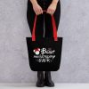Disney anniversary Tote bag , Disney husband wife Tote bag ,Disney couple Tote bag,Disney hubby wifey, Disney matching Tote bag , Disney Tote bag