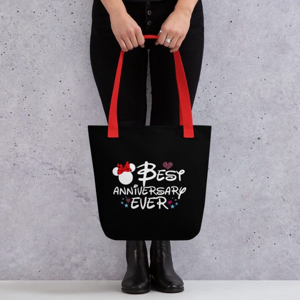 Disney anniversary Tote bag , Disney husband wife Tote bag ,Disney couple Tote bag,Disney hubby wifey, Disney matching Tote bag , Disney Tote bag